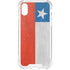 Chile Flag Distressed iPhone XS Clear Case